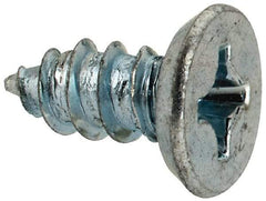 Value Collection - #12 Flat Head Phillips Sheet Metal Screw - Steel, 1/2" OAL, Grade 2 - Industrial Tool & Supply