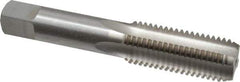 Interstate - M20x2.50 Metric Coarse 6H 4 Flute Bright Finish High Speed Steel Straight Flute Standard Hand Tap - Bottoming, Right Hand Thread, 4-15/32" OAL, 2" Thread Length, D7 Limit, Oversize - Exact Industrial Supply