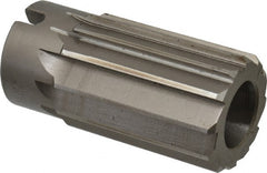 Interstate - 1-23/32" Reamer Diam, Straight Flute Shell Reamer - Industrial Tool & Supply