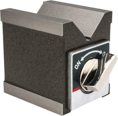 Value Collection - 1-9/32" Max Capacity, 90° Angle, V-Block - 2-3/4" Long x 60mm Wide x 73mm High, Sold as Individual - Industrial Tool & Supply