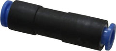 SMC PNEUMATICS - 6mm OD, Brass/Polybutylene Push-to-Connect Union - 145 Max psi - Industrial Tool & Supply