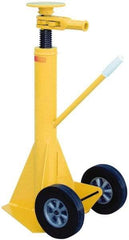 Vestil - Trailer Stabilizing Jack - 39 to 51" Service Height, 10" Wheels - Industrial Tool & Supply