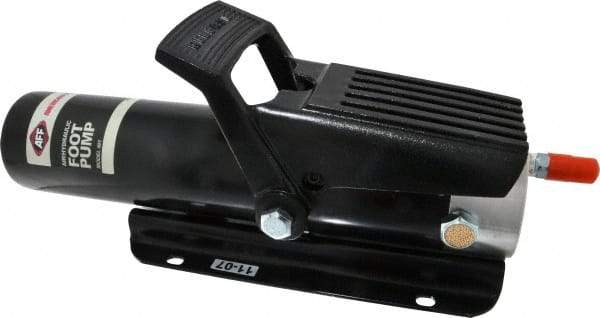 Value Collection - 10,000 psi Air-Hydraulic Pump & Jack - 19.95 oz Oil Capacity, Use with Single Acting Cylinders - Industrial Tool & Supply