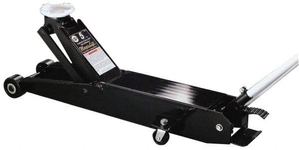 Omega Lift Equipment - 5 Ton Capacity Service Floor Jack - 6-1/2 to 22-1/4" High - Industrial Tool & Supply