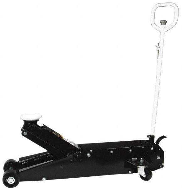 Omega Lift Equipment - 10 Ton Capacity Service Floor Jack - 6-7/8 to 27" High - Industrial Tool & Supply
