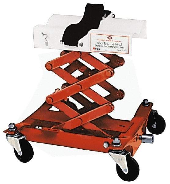 Value Collection - 450 Lb Capacity Mechanical Transmission Scissor Jack - 7-1/4 to 22-1/2" High, 16-1/2" Chassis Width x 16" Chassis Length - Industrial Tool & Supply