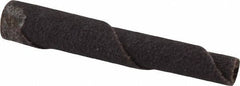Merit Abrasives - 1/4" Max Roll Diam x 2" OAL, 80 Grit Aluminum Oxide Straight Cartridge Roll - 1/8" Pilot Hole Diam, Medium Grade - Industrial Tool & Supply