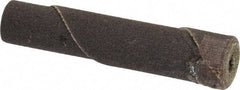 Superior Abrasives - 3/8" Max Roll Diam x 2" OAL, 180 Grit Straight Cartridge Roll - 1/8" Pilot Hole Diam, Very Fine Grade - Industrial Tool & Supply