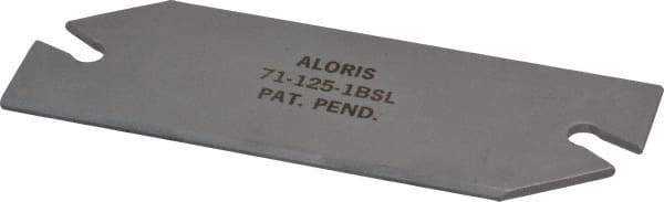 Aloris - Indexable Cut-Off Blade - GTN-3 Blade, AXA, BXA, CXA Series - Industrial Tool & Supply