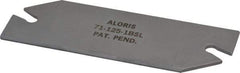 Aloris - Indexable Cut-Off Blade - GTN-3 Blade, AXA, BXA, CXA Series - Industrial Tool & Supply