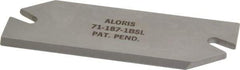 Aloris - Indexable Cut-Off Blade - GTN-5 Blade, AXA, BXA, CXA Series - Industrial Tool & Supply