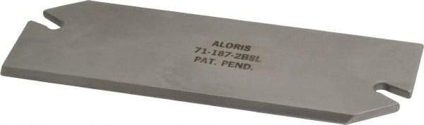 Aloris - Indexable Cut-Off Blade - GTN-5 Blade, CA, DA Series - Industrial Tool & Supply