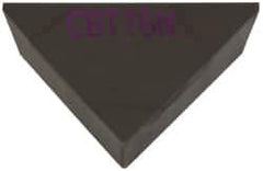 Kennametal - 1/2" Inscribed Circle, Triangle, CBT Chipbreaker for Indexables - 0.13" Effective Width - Industrial Tool & Supply
