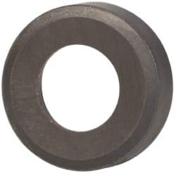 Kennametal - 5.92mm Inscribed Circle, Round Turning Shim for Indexables - 1/8" Thick, SM Shim Style, Positive Rake, Neutral Cut - Industrial Tool & Supply