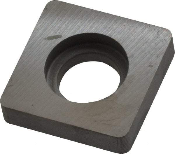 Kennametal - 8.53mm Inscribed Circle, Square Milling & Turning Shim for Indexables - Carbide, 0.188" Thick, SM Shim Style - Industrial Tool & Supply