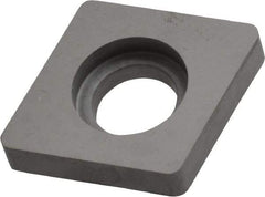 Kennametal - 8.48mm Inscribed Circle, Square Milling & Turning Shim for Indexables - Carbide, 0.188" Thick, SM Shim Style - Industrial Tool & Supply