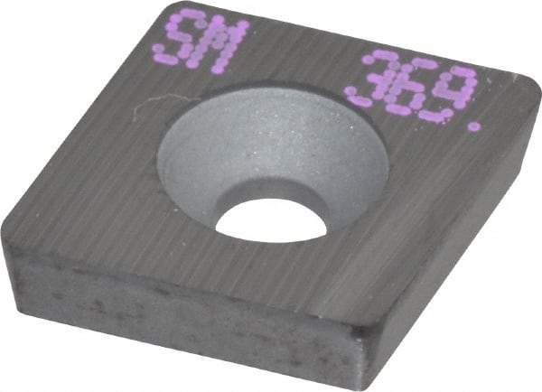 Kennametal - 1/2" Inscribed Circle, Diamond (Shape) Turning Shim for Indexables - SM Shim Style, Positive Rake, Left Hand, Right Hand Cut - Industrial Tool & Supply