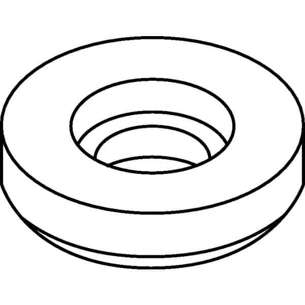 Kennametal - 1/2" Inscribed Circle, Round Boring Bar & Turning Shim for Indexables - Ceramic, 0.187" Thick, Negative Rake, Left Hand, Right Hand Cut - Industrial Tool & Supply