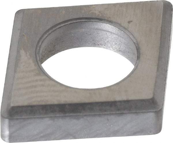 Kennametal - 1/2" Inscribed Circle, Diamond (Shape) Turning Shim for Indexables - Ceramic, 0.13" Thick, ICSN Shim Style, Negative Rake, Left Hand, Right Hand Cut - Industrial Tool & Supply