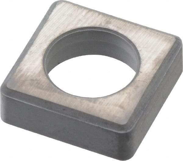 Kennametal - 5/8" Inscribed Circle, Square Boring Bar Shim for Indexables - 3/16" Thick, ISSN Shim Style, Negative Rake - Industrial Tool & Supply