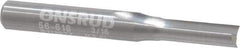 Onsrud - 3/16" Diam, 1/4" Shank Diam, 5/8" Length of Cut, 2 Flute Double Edge Straight Router Bit - 2" Overall Length, Right Hand Cut, Solid Carbide - Industrial Tool & Supply
