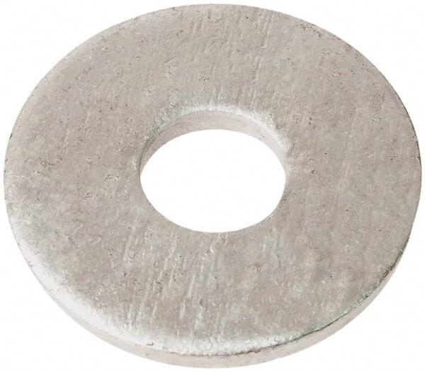 Gibraltar - 1" Screw, Steel Extra Thick Flat Washer - 1-1/16" ID x 3-1/4" OD, 1/4" Thick, Galvanized Finish - Industrial Tool & Supply