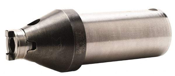 Kennametal - Series HTS, Head Connection 22, 2" Diam Weldon Flat Shank, Drill Body - 13.72" Body Length to Flange, SSF Toolholder, 40mm Nose Diam, 500.95mm OAL, Through Coolant - Industrial Tool & Supply