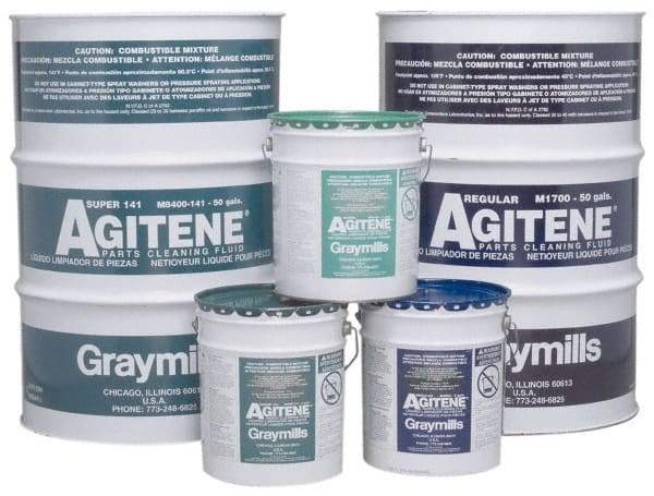 Graymills - 50 Gal Drum Parts Washer Fluid - Solvent-Based - Industrial Tool & Supply