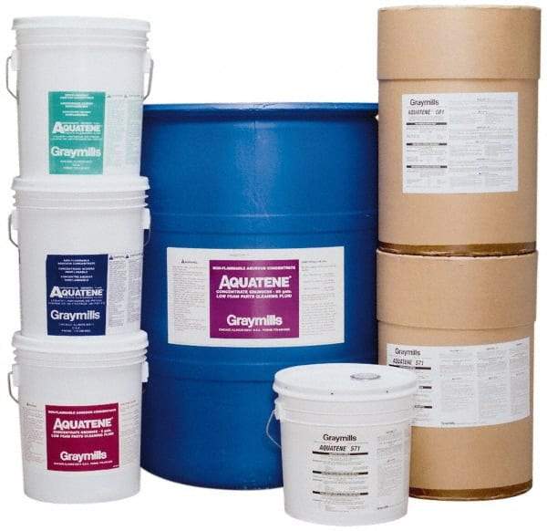 Graymills - 55 Gal Drum Parts Washer Fluid - Water-Based - Industrial Tool & Supply