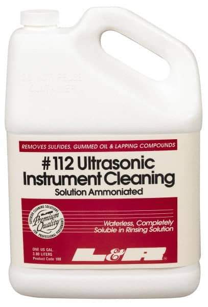 L&R Ultrasonic - 1 Gal Bottle Ultrasonic Cleaner - Solvent-Based - Industrial Tool & Supply