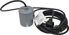 Berkeley - 115 AC Volt, Sump, Sew and Eff, Float Switch - 20 Ft. Cord Length, 0.5 HP, PVC - Industrial Tool & Supply