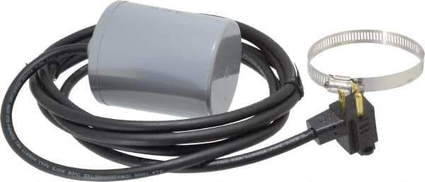 Berkeley - 115 AC Volt, Normally Closed, Float Switch - 10 Ft. Cord Length, Polypropylene - Industrial Tool & Supply