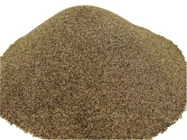 Value Collection - Coarse/Medium Grade Angular Aluminum Oxide - 50 to 80 Grit, 9 Max Hardness, 50 Lb Box - Industrial Tool & Supply