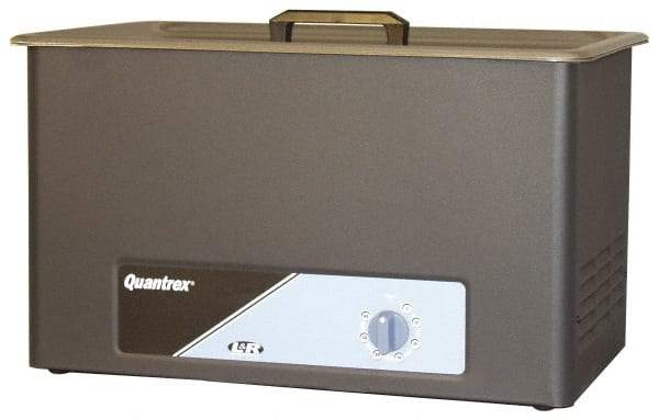 L&R Ultrasonic - Bench Top Solvent-Based Ultrasonic Cleaner - 6.5 Gal Max Operating Capacity, Stainless Steel Tank, 322.58mm High x 552.45mm Long x 349.25mm Wide, 117 Input Volts - Industrial Tool & Supply