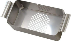 L&R Ultrasonic - Stainless Steel Parts Washer Basket - 4" High x 5-3/8" Wide x 9-3/8" Long, Use with Ultrasonic Cleaners - Industrial Tool & Supply