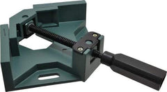 Gibraltar - Fixed Angle, 2 Axes, 5-1/2" Long, 2-1/2" Jaw Height, 2-1/2" Max Capacity, Angle & Corner Clamp - 90° Clamping Angle, 1-1/8" Throat Depth - Industrial Tool & Supply