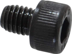 Value Collection - M5x0.80 Metric Coarse Hex Socket Drive, Socket Cap Screw - Grade 12.9 Alloy Steel, Black Oxide Finish, Fully Threaded, 6mm Length Under Head - Industrial Tool & Supply