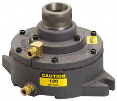 Heinrich - Series 5C, 1-1/8" Collet Capacity, Horizontal Standard Collet Holding Fixture - Air Activated - Industrial Tool & Supply