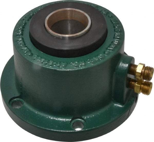 Eagle Rock - Series 5C, 1-1/16" Collet Capacity, Horizontal Standard Collet Holding Fixture - Air Activated, 5-1/2" Base Diam Width, 3-1/4" High - Industrial Tool & Supply