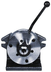 Interstate - 5C Compatible, 6, 8, 12 & 24 Increment, Horizontal & Vertical Rapid Collet Indexer - 3.937" High Center, 1-1/8" Max Collet Capacity, Manual Operation - Industrial Tool & Supply