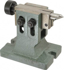 Yuasa - 8" Table Compatibility, 5.31" Center Height, Tailstock - Adjustable Height - Industrial Tool & Supply