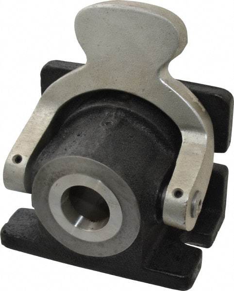 Kalamazoo - Series 5C, 1/32 to 1-1/8" Collet Capacity, Horizontal/Vertical Standard Collet Holding Fixture - Manually Activated, 4-1/2" Base Diam Width, 4" High - Industrial Tool & Supply