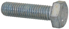 Value Collection - M4x0.70, 5mm Length Under Head Slotted Drive Machine Screw - Pan Head, Grade 4.8 Steel, Zinc-Plated Finish, Without Washer - Industrial Tool & Supply