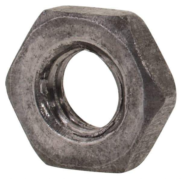 Value Collection - M4x0.70 Steel Right Hand Hex Jam Nut - 7mm Across Flats, 2.2mm High, Uncoated - Industrial Tool & Supply