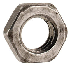 Value Collection - M5x0.80 Steel Right Hand Hex Jam Nut - 8mm Across Flats, 2.7mm High, Uncoated - Industrial Tool & Supply