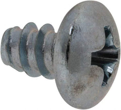 Value Collection - #8 Pan Head Phillips Sheet Metal Screw - Steel, 1/4" Length Under Head, Grade 2 - Industrial Tool & Supply