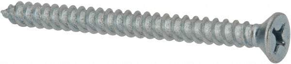 Value Collection - #14 Flat Head Phillips Sheet Metal Screw - Steel, 3" OAL, Grade 2 - Industrial Tool & Supply