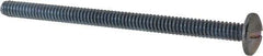Value Collection - #10-24 UNC, 3" Length Under Head Slotted Drive Machine Screw - Truss Head, Grade 2 Steel, Zinc-Plated Finish, Without Washer - Industrial Tool & Supply