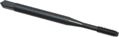 OSG - #4-40 UNC H4 Thread Limit Modified Bottoming Thread Forming Tap - Cobalt, Oxide Finish, 1-7/8" OAL, 9/16" Thread Length, Right Hand Thread, Series HY-PRO NRT - Exact Industrial Supply