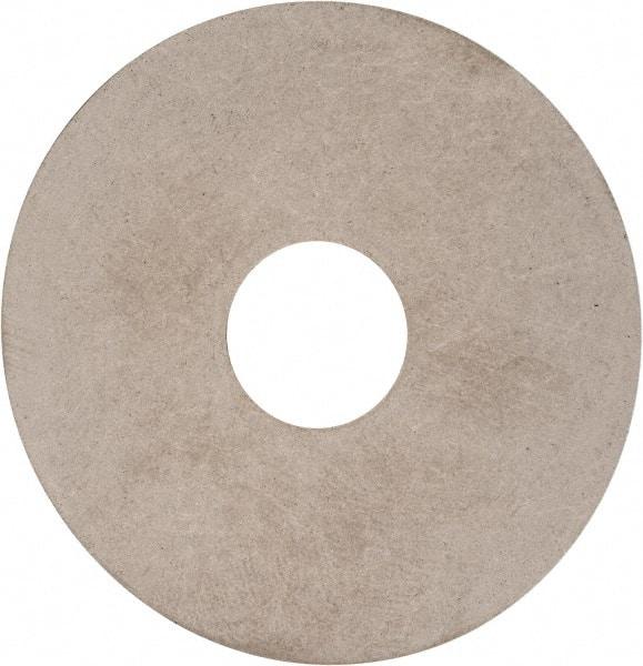 Value Collection - 1/2" Screw, Grade 316 Stainless Steel Fender Flat Washer - 0.524" ID x 2" OD, 0.069" Thick, Plain Finish - Industrial Tool & Supply